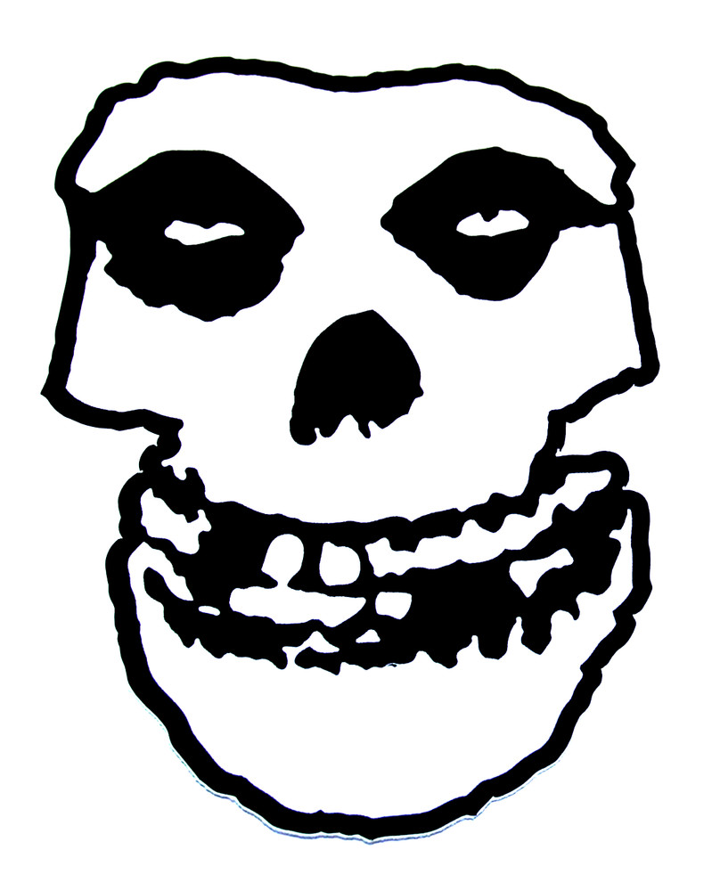 The MISFITS – Logo Die Cut Sticker Decal Official Heavy Metal Punk Ghost Danzig