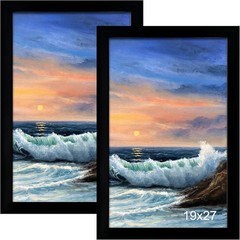 Premium Rustic Picture Frame Wall Mounting Tabletop Photo Display Home Decor
