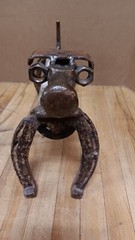 Veteran Made Custom Found Recycled Art – Roller Dog