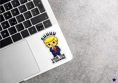 Shh Your TDS is Showing Decal Sticker Trump Derangement Syndrome Political MAGA