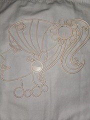 Girl/Barbie Silhouette Pink Metal Wall Hanging Art – Jewelry Hanger