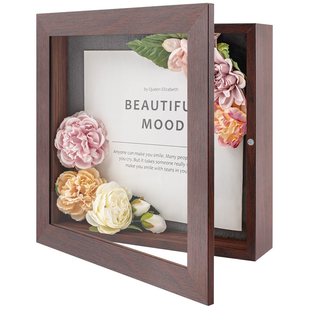 8×8 8×10.5 11×14 Shadow Box Frame Front Opening 2 inch Depth Memory Display Box