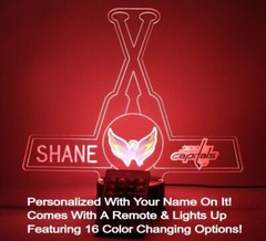 Washington Capitals NHL Hockey Sports Light Up Night Lamp LED Personalized Free