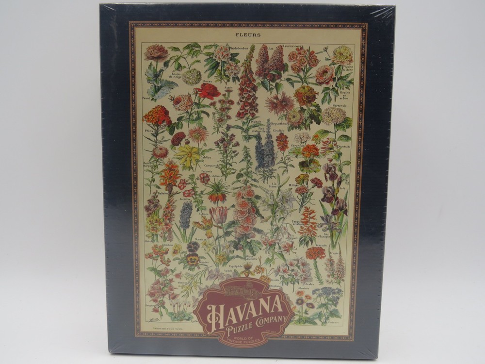 MyPuzzle Fleurs Flowers for All Vintage Art Poster NEW SEALED