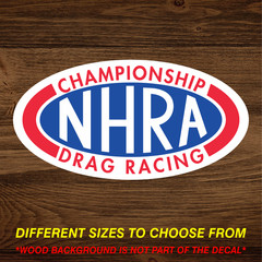 NHRA Championship Drag Racing Vinyl Decal Sticker Free Shipping