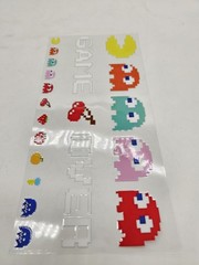 Pac Man UV DTF Transfer Sticker Wrap Tumbler UVDTF BUY 10+ GET COMBINED SHIP