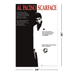 CLASSIC GANGSTER MOVIES – POSTER SET (SCARFACE, GOODFELLAS & THE GODFATHER)