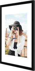 Set of 12 Elegant 11×17 Black Picture Frames for Stunning Wall Displays