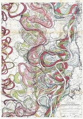 Sheet 11 – 1944 Harold Fisk Map Mississippi River Meander Belt Missisippi Poster