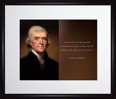 Thomas Jefferson Photo Picture, Poster or Framed Famous Quote «The Beauty Of..»