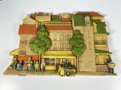 SYROCO CAFE DE FLORES VTG 1976 WALL DECOR French Cafe France Coffee Shop France
