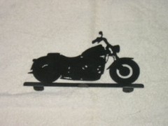 Motorcycle Mailbox Topper