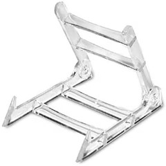 Clear Mini Acrylic Adjustable Display Easel 2.25 In. W X 3.25 In. D X 3 In. H (1