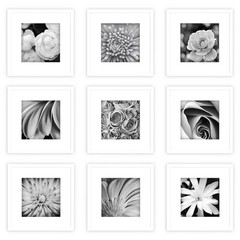 9pk Gallery Perfect Picture Frame White – Gallery Solutions