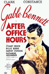 12543.Decor Poster.Vintage room wall interior design.After Office Hours movie
