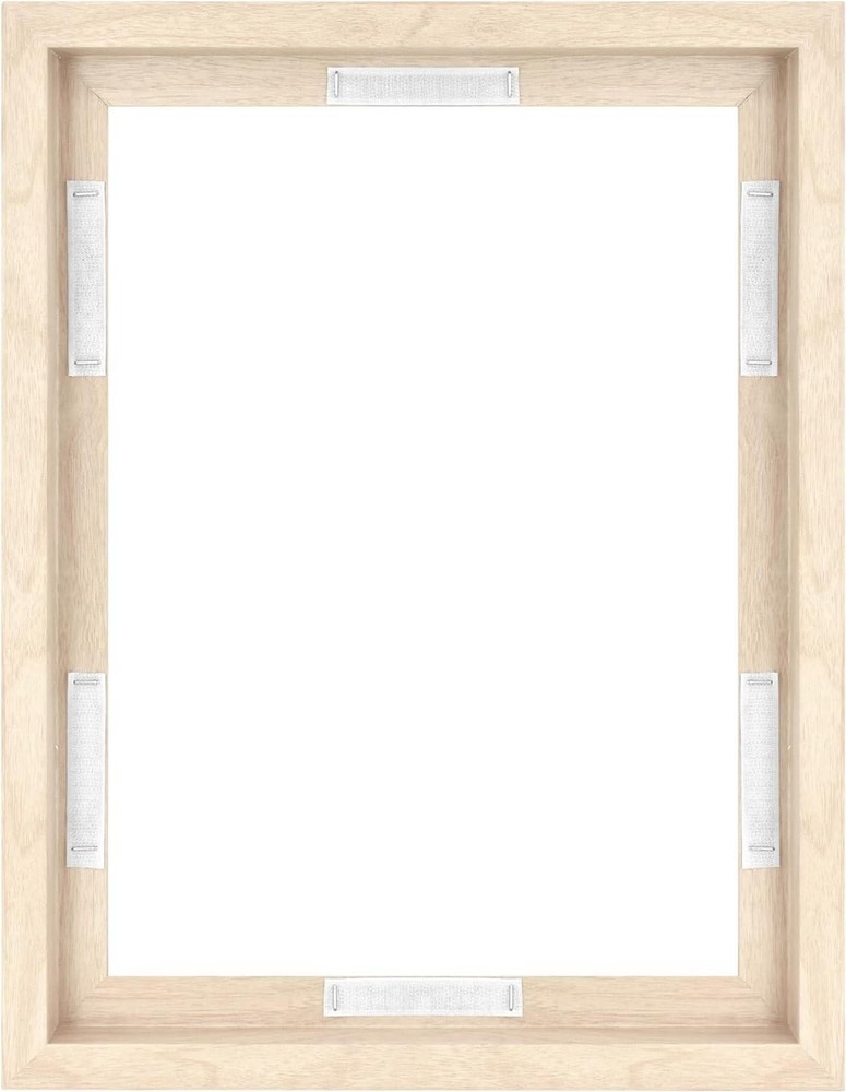 Canvas Float Frames 12×16 Frame, Natural Woodgrain for Finished Canvases