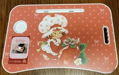 Strawberry Shortcake Writing Desk w/Foldable Legs/TV Tray/Lap Desk w/cup holder