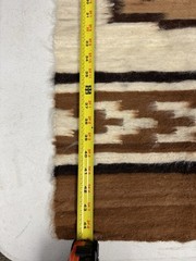 Vintage Peruvian Handwoven Llama Tapestry Rug- Alpacas/Llamas
