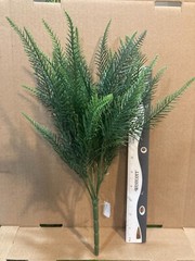 Variegated Green Pine Artificial Stems – NEW!!