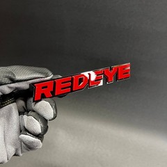 1PC REDEYE Custom 3D Text Car Badge Fender Emblem Tailgate Toolbox Decal