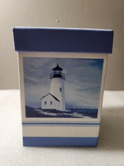 Lighthouse Cardboard Box From My Favorite Mug • Decorative Lighthouse Box 6½×4½