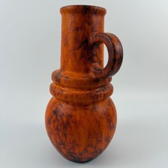 Vintage West Germany Scheurich 428-26 Fat Lava Krug Jug Art Pottery Vase