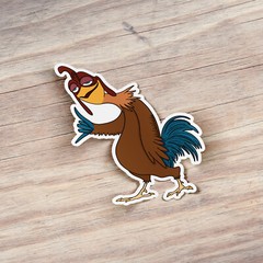 Chicken Joe Is A Vibe Car Bumper Vinyl Sticker Decal