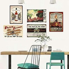 Tin Metal Signs Vintage Bicycle Poster – Retro Cycling Art – Racer Bike – Home D