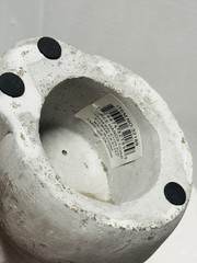 Ceramic Elephant Gray Distressed Three Hands Corp 8” See Pictures For Details