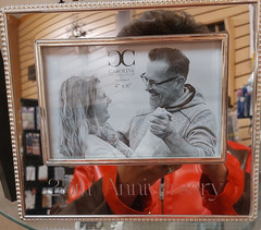 Roman Caroline Collection Silver Metal Anniversary Photo Frame 4×6 Bordered