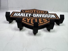 Harley Davidson Wall Mounted key rack.