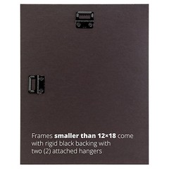 Craig Frames Complete 7×12 CD Display Black Frame with Glass and Matting
