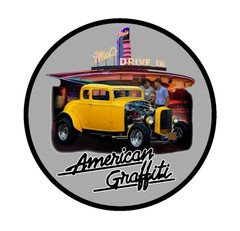 Movie – American Graffiti 4″ Vinyl Decal Handmade Vehicle Decor Laptop Cooler 26