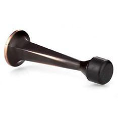 Ilyapa Solid Door Stops – 10 Pack 2 ? Inch Heavy Duty Door Stop Traditional So