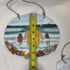 Set Of 3 Sea Ocean RV Beach Whimsical Home Decor Retro Novelty Wall Hanging Deco