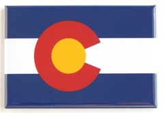 Colorado State Flag FRIDGE MAGNET