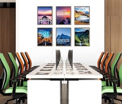 SGGYEFOK Motivational Wall Art Decoration Painting | 6-pack 8 x 10 inches, Suita