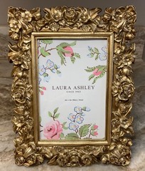 Picture Frame Pretty Floral Design Laura Ashley 4×6 Vertical Or Horizontal New