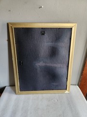 Vintage Gold Acrylic Framed Wall Mirror Accent Mirror • 22½»×18½»