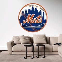 Mets Logo – Baseball Team Removable Wall Decal