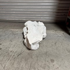 Medium White Rock Siji Life Size Resin Statue Iceberg Arctic Theme Display Prop