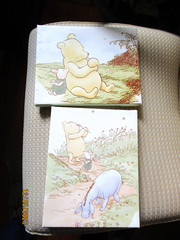 2 Child’s Room Decor 8″x10″ Canvas Prints Winnie the Pooh, Eeyore, and Piglet