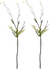 2Pcs 100cm/39in Artificial Cherry Blossom Trees Branches Natural Garland Wood