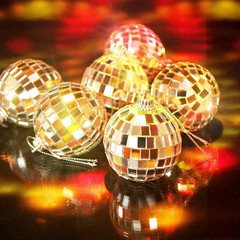 Elegant 12-Piece Disco Mirror Ball Set – 1.6″ Ornaments for All Occasions