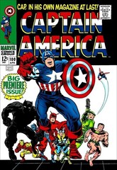 CAPTAIN AMERICA #100 COMIC BOOK COVER Poster print 11″x17″ inches home decor