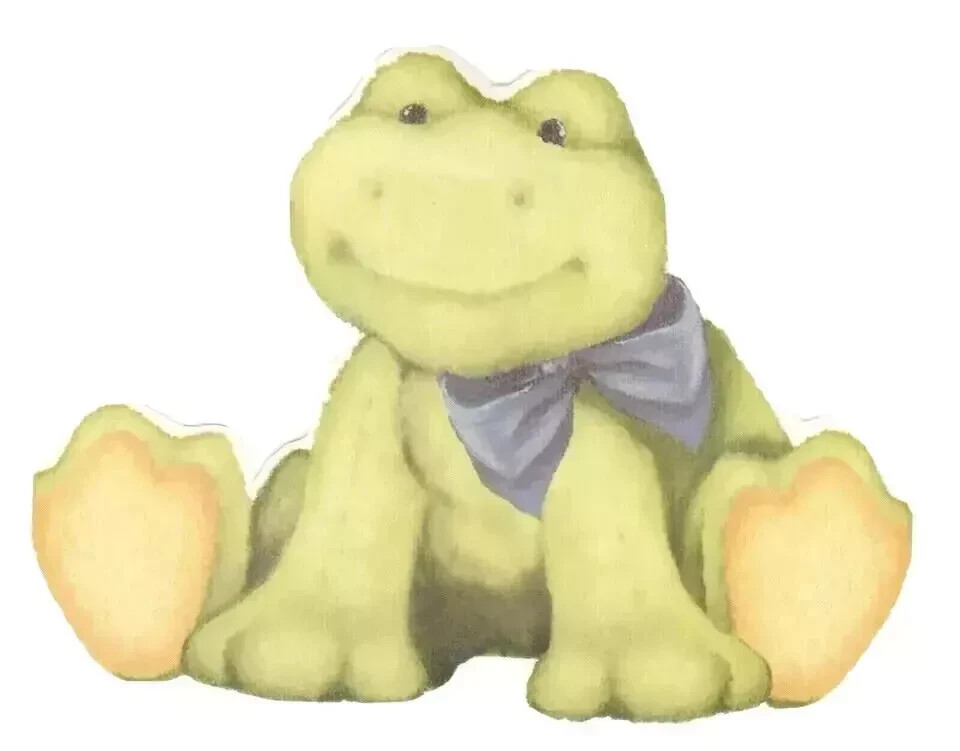 frog toads wall sticker peel & stick 4.5 inch 1pc