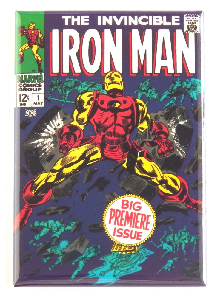 Invincible Iron Man #1 FRIDGE MAGNET comic book