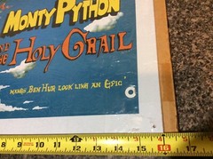 Monty Python and the Holy Grail Classic Comedy Movie Metal Tin Sign USA MADE ’04