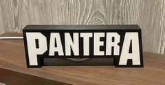 Pantera LED Light Sign 5V USB Dimmable – Rock Band Decor Lamp 9 x 4
