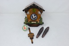 Original Black Forest Wood Cuckoo Clock Herbert Herr Made in Germany H 80510 NEW